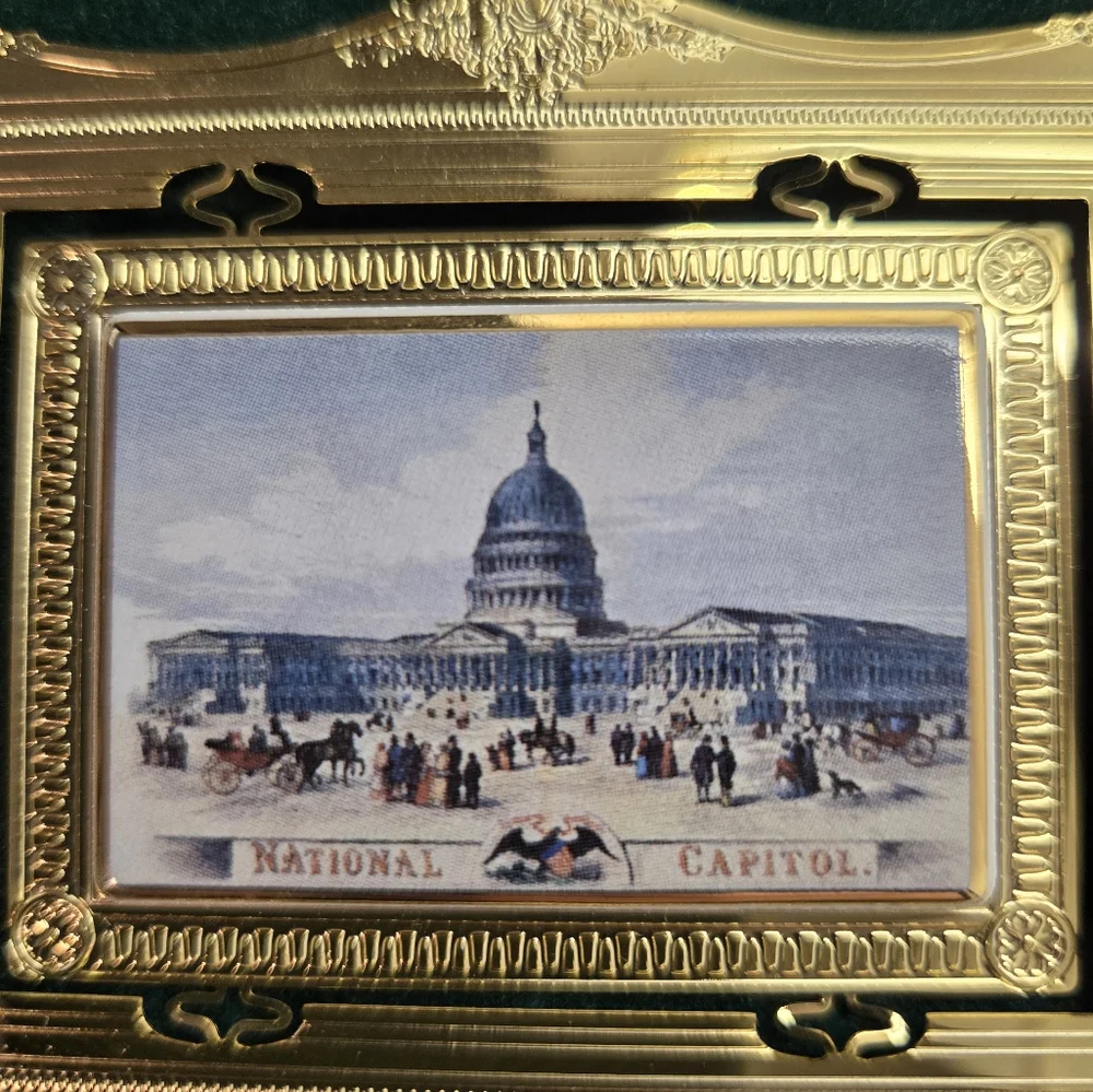 The Official 1996 United States Congressional Holiday Ornament With Box